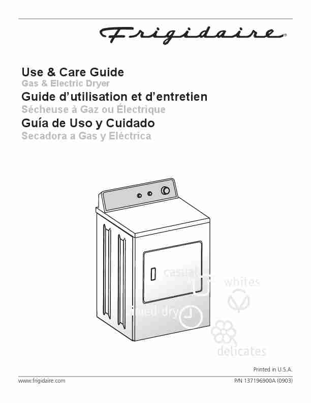 Frigidaire Clothes Dryer 137196900A-page_pdf